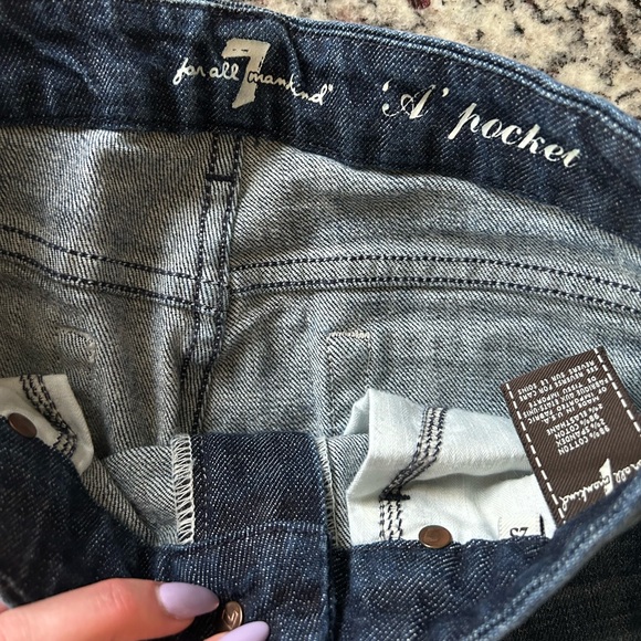 7 For All Mankind “A” Pocket Flare Jeans - Picture 4 of 5